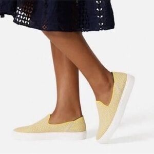 Rothy’s Slip On Sneakers Sunshine Honeycomb